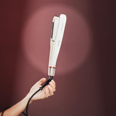 Плойка для волосся Cecotec Lisse Plasma Elite з технологією Plasma, керамічним покриттям та 3D плаваючими пластинами, 45W, регулювання температури 170-230°C, для гладкого волосся без пуху