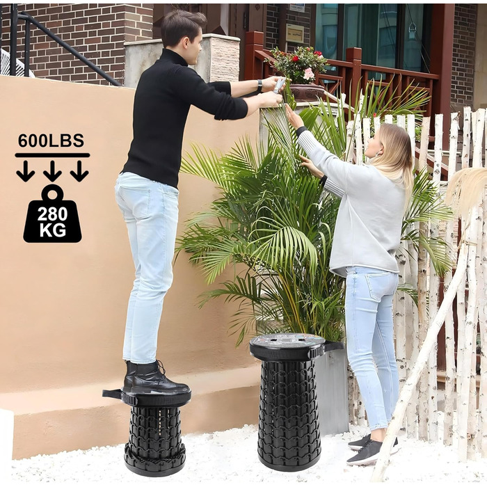 Складний туристичний стільчик Alevmoom - телескопічний, легкий, для кемпінгу, риболовлі, BBQ, кухні. Витримує до 272 кг. Колір: Селадовий (Astronaut)