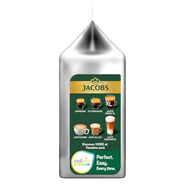 Кавові капсули Jacobs Latte Macchiato Classico для Tassimo, 40 шт (5х8 падів)