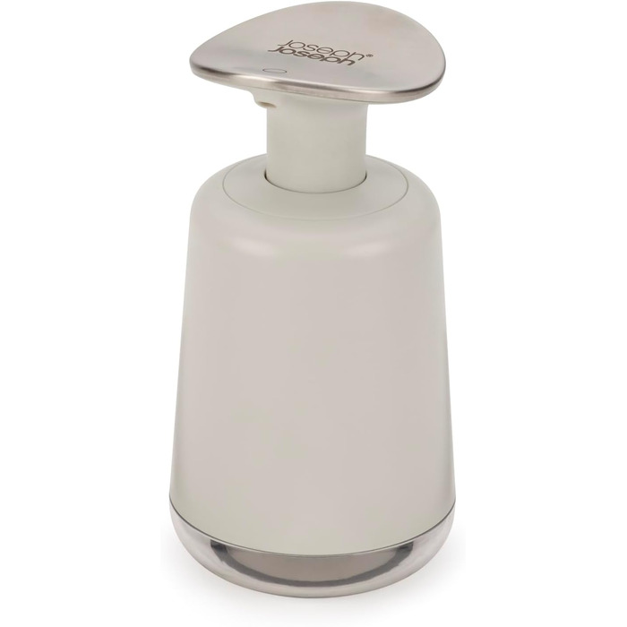 Seifensпender Joseph Joseph Presto Edelstahl з широкою помпою, нержавіюча сталь, сірий/зелений