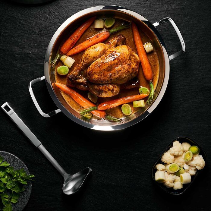 Каструля Fissler Original-Profi Collection 1,4 л, 16 см, нержавіюча сталь, з металевою кришкою, для індукції