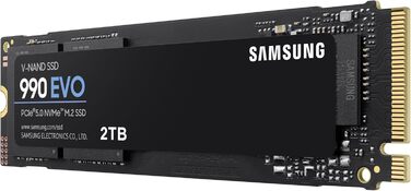 SSD Samsung 990 EVO 2TB NVMe M.2 PCIe 4.0/5.0 - для геймінгу та графіки