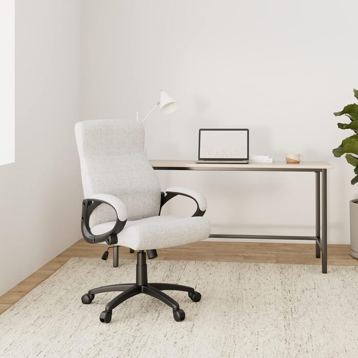 Офісне крісло SixBros. для шеф-кухаря, сіре - HLC-0311-1/2167, тканина