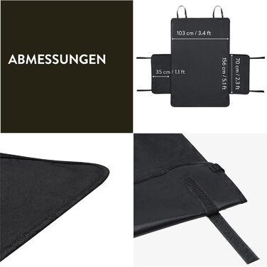 Захисна підкладка для багажника Pretex - килимок для собаки в авто, вологостійкий, 153 x 103 см