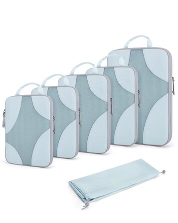 Набір органайзерів для одягу BAGSMART (6 шт.) з мішком для білизни - для рюкзака, валізи, подорожей