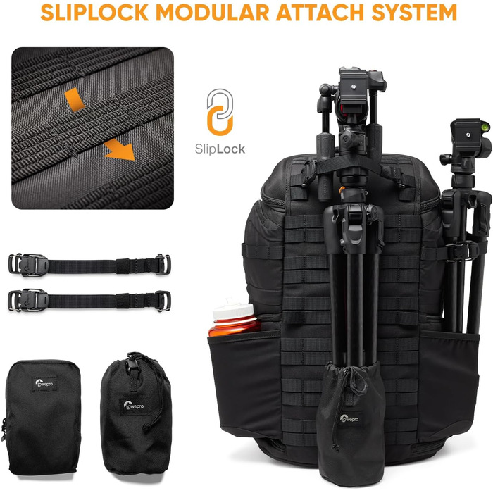 Lowepro ProTactic 350 AW II: Модульний рюкзак для фото- та дронових аксесуарів, сумісний з MacBook 13