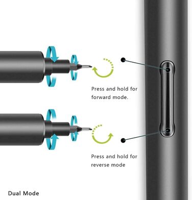 Електрична викрутка YONGYAO 57в1 з магнітом, 2 передачі, для ремонту телефонів, ноутбуків, окулярів, годинників, іграшок