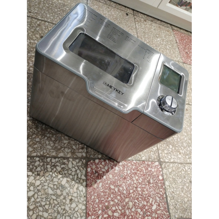 Хлібопічка Meykey ME5452Y, сріблястий/сірий, 550 Вт