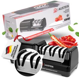 Електричний точило для ножів Diamant TG2202 - 3 фази, 15 градусів, з магнітним збирачем стружки