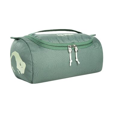 Дорожня косметичка Tatonka Care Barrel з дзеркалом та відділеннями, Sage Green, 3 л