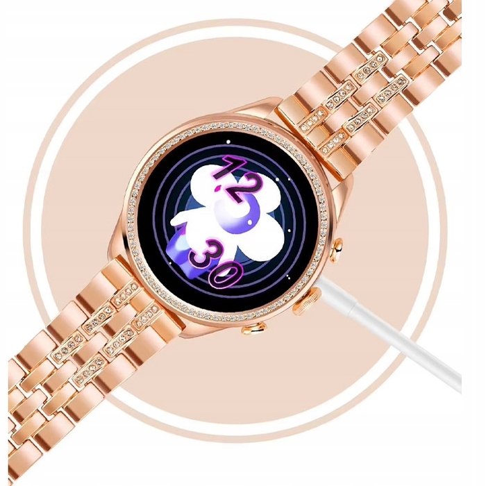 Смарт-годинник Smart-Trend з цирконіями, рожевий