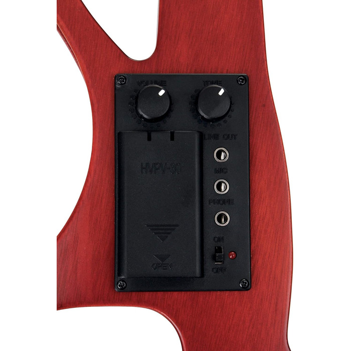 Електроскрипка Cantabile EV-90: класична модель з підсилювачем, корпус з ялини та клена, накладка з ебену, матове натуральне покриття