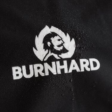 Водонепроникний чохол для гриля BURNHARD FRED 126×128×61,5 см, універсальний захисний тент для барбекю, зимостійкий, з міцного матеріалу, UV-захист
