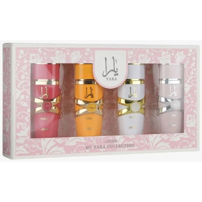 Подарунковий набір парфумерної води Lattafa My Yara Collection, 4x25 мл