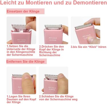 Професійна машинка для стрижки собак та котів, тиха, з керамічним лезом, електрична, водонепроникна (IPX7), зелена (набір лез, стандарт)