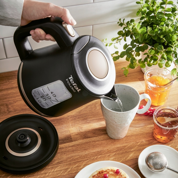 Електричний чайник Tefal KI533811, 2400 Вт, 1 л, чорний