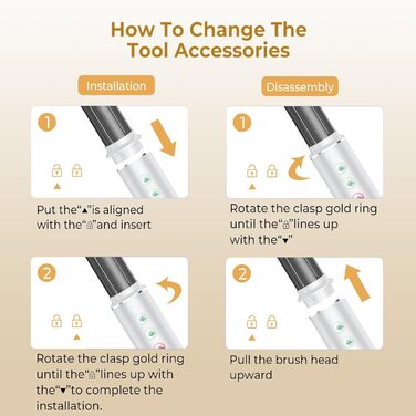 OKWRAP Airstyler Hair Styler Set 7 в 1: Фен, плойка, щітка для волосся, іонізація, 110000 об/хв, тиха робота