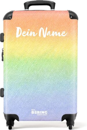 Дитячий валіза-тролей з іменем, 55x40x20см - валіза для ручної поклажі, валіза-тролей для хлопчиків, легкий валіза з принтом 