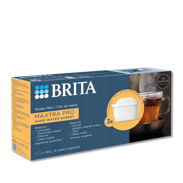 Смінні фільтрувальні картриджі для глека Brita Maxtra Pro Hard Water Expert, 6 шт.