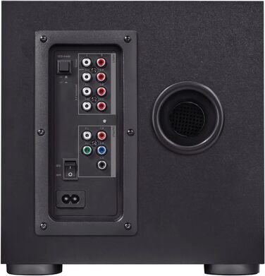 Акустична система Trust Gaming GXT 658 Tytan 5.1 Surround з сабвуфером, LED-підсвічуванням, 180 Вт, для ПК, ноутбука, консолі, TV, чорна