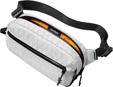 tomtoc Сумка на плече Sling Bag 3.5L з RFID-захистом - водонепроникна, для Switch, iPad mini, EDC, подорожі | X-pac White