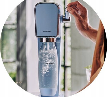 Сифонізатор SodaStream Art, синій, 1 л + балон CO2 60 л