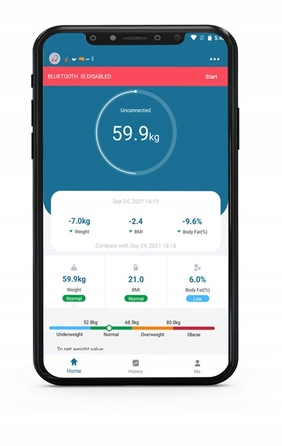 Аналітичні ваги для ванної кімнати Wellife