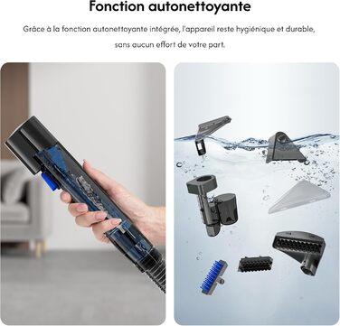 B Flowyfresh - миючий пилосос для диванів, килимів, меблів та авто. Мийний пилосос, 13 kPa, швидке сушіння, великий об'єм резервуару (1.8 л + 0.8 л), самоочищення