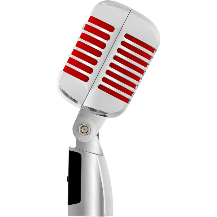 Pronomic DM-66R: Мікрофонний комплект для вокалу та запису - Вінтажний дизайн, XLR, зі штативом та кабелем