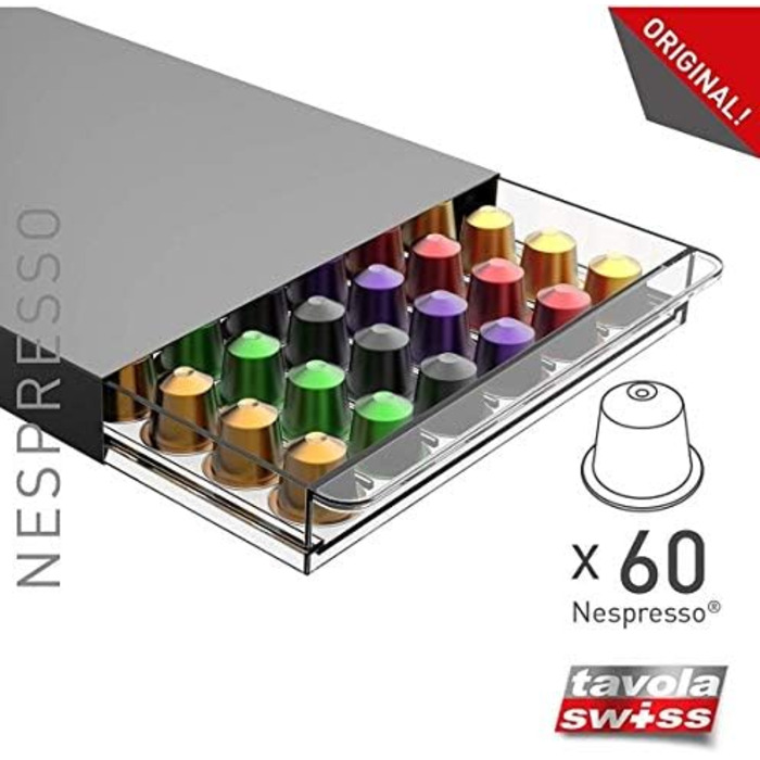Диспенсер для капсул Nespresso Tavolaswiss BOX-40 (20x20x10 см)