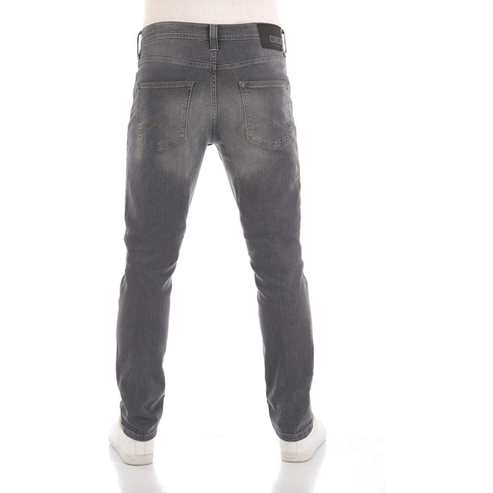 Джинси чоловічі Mustang Vegas Slim Fit Stretch Denim Сірі (30-44W / 32-34L)