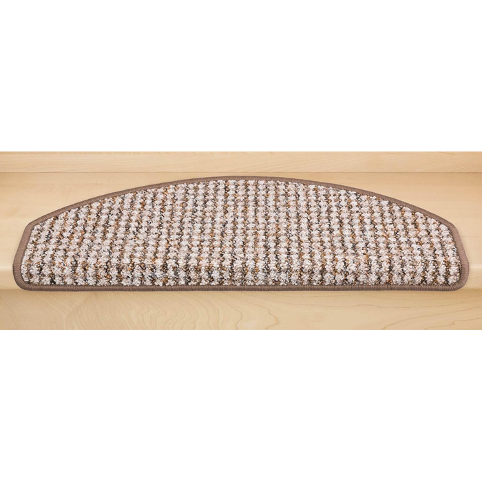 Ступінчасті килимки Kettelservice-Metzker Gera (світло-коричневі, 15 шт.) - для сходів