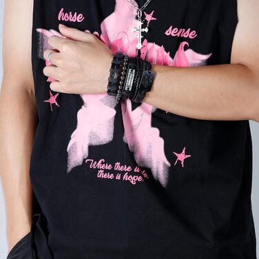 Чоловічий та жіночий браслет з дерева Manfn, 6 шт. в наборі, регульований, стильний браслет-обертання