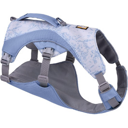 RUFFWEAR Swamp Cooler Dog Harness and Handle, Lightweight Running Gear Keeps Pets Cool in Hot Weather, Adjustable, Strong, and Cooling, 2 Leash Ports, (Large/XL, 81-107cm) (Heliotrope Purple, Medium)