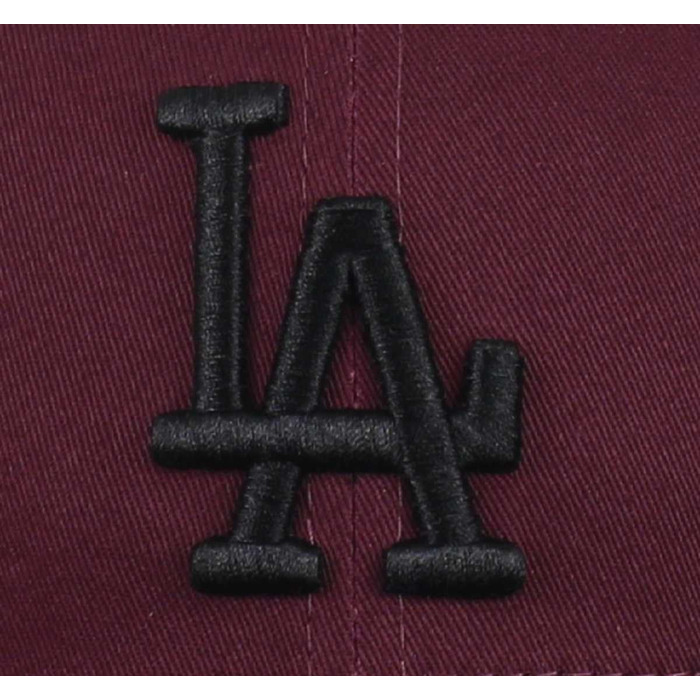 Кепка New Era Los Angeles Dodgers MLB 9forty - бейсболка червона, регульована, універсальний розмір