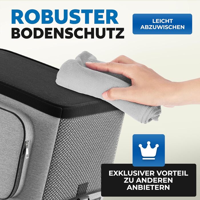BigDean Термосумка-холодильник велика, 30 літрів, з 6 акумуляторами льоду. Ізольована, складна, витокозахисна та водонепроникна. Підходить для пікніків, обідів та покупок. До 5 годин охолодження.
