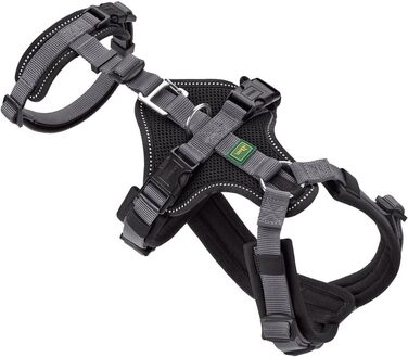 Нашийник захисний Maldon чорний/сірий, розмір M-L