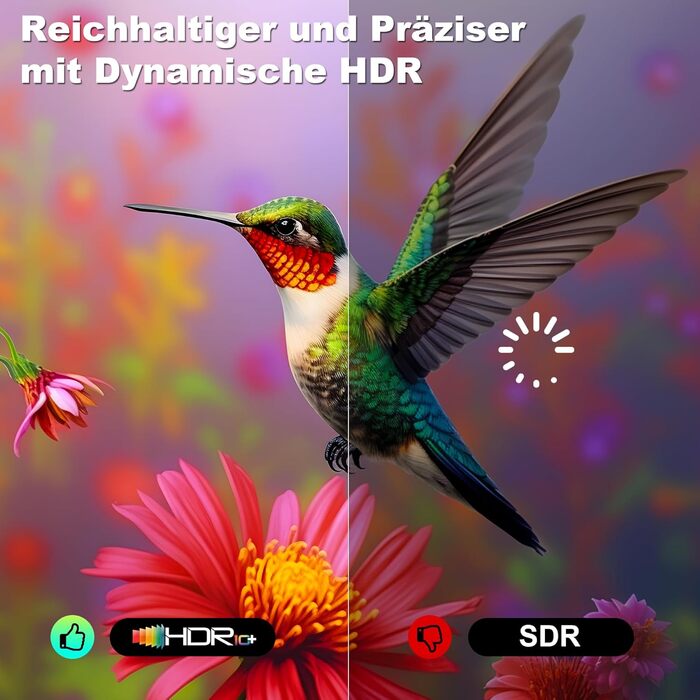 Кабель HDMI 2.2: Швидкий 2м, 96Gbps, 16K@60Hz, 12K/10K @120Hz, 8K@240Hz, 4K@480Hz, eARC, HDR10+, Dolby Atmos/Vision, HDCP 2.3, для PS5, Xbox, Soundbar, Fire TV, Laptop, HDTV