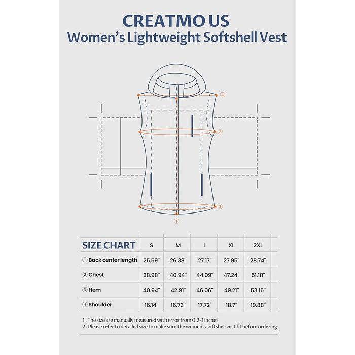 Легка софтшеллова жилетка CREATMO для жінок, вітронепроникна, з віднімною капюшоном, фіолетовий, XS