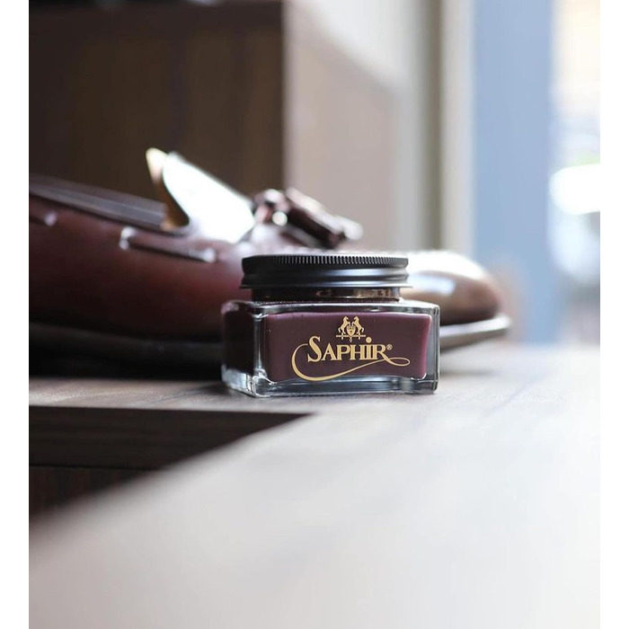 Saphir MEDAILLE D'OR Cordovan Care Cream (75 ml, Black)