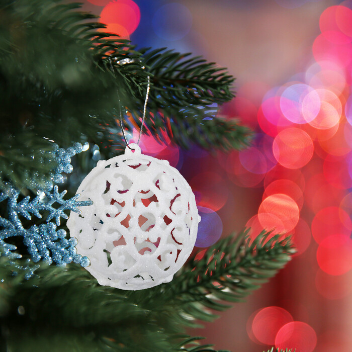 Relaxdays Set of 50 Christmas Baubles