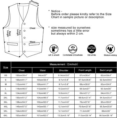 Костюм-тріо Enlision для чоловіків: жилет, краватка та нагрудна хустинка з квітковим патерном пейслі, чорний, розмір L