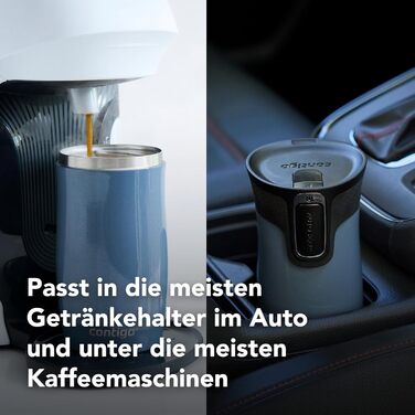 Термокружка Contigo West Loop Autoseal з нержавіючої сталі, 300 мл, вихідний отвір, для кави на виніс, витримує протікання