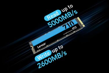 Lexar SSD NM710 500GB: Швидкий M.2 NVMe SSD для ПК та геймерів