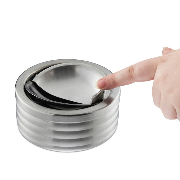 Relaxdays Windproof Cup with Lid