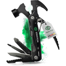 12-в-1 Багатофункціональний інструмент з молотком, викруткою та іншим – Прекрасний подарунок для чоловіків у подарунковій упаковці