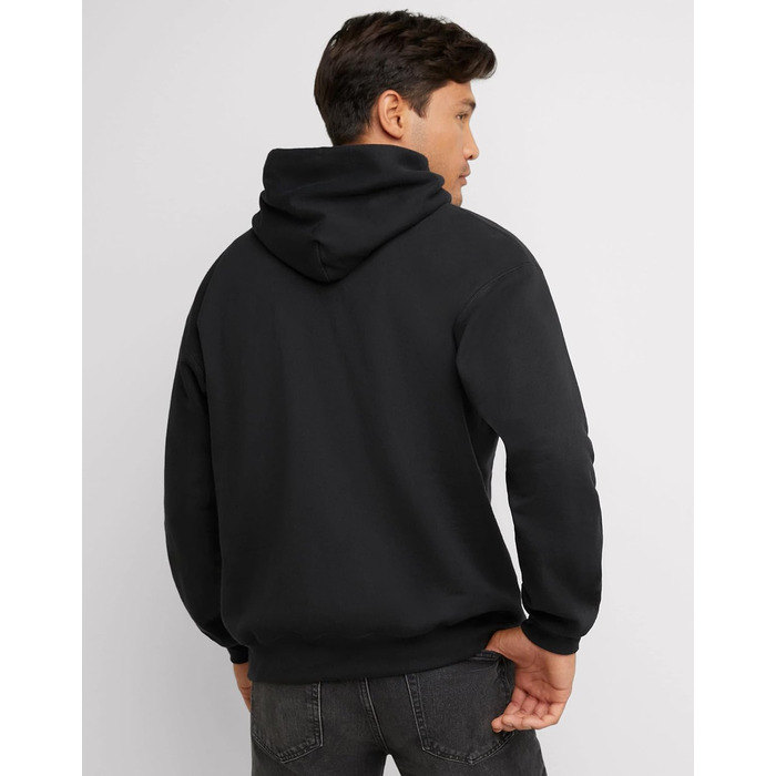 Світшот Hanes Ultimate чоловічий, теплий флісовий худі, бавовна (M, темно-коричневий)