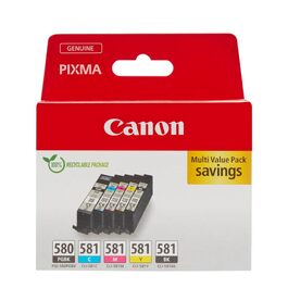 Оригінальний набір чорнильних картриджів Canon PGI-580/CLI-581 Multipack, 5 шт, 2024