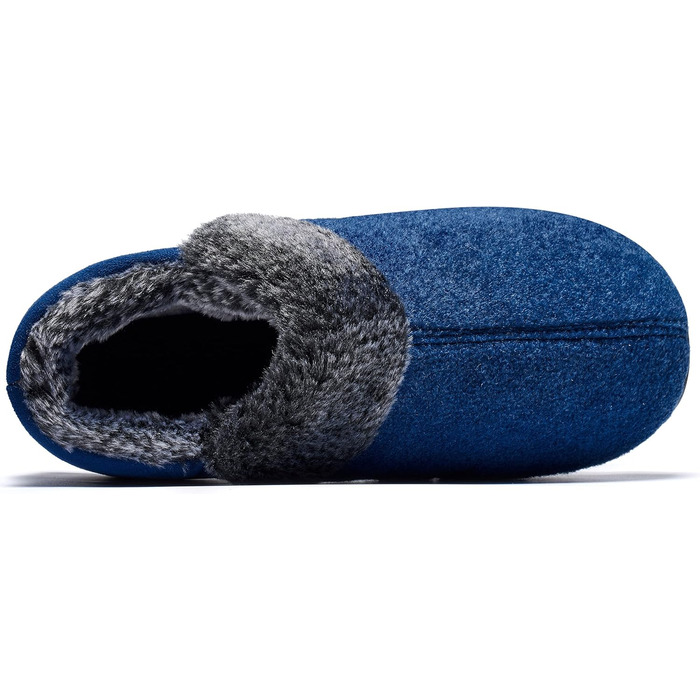 Тапочки Mishansha Herren Winter Warme Hausschuhe з піною Memory Foam, зимові, теплих блакитних кольорів, розмір 38-49