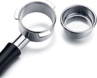 Портфільтр Normcore 54 мм без дна з фільтром для кавомашин Breville 870/875/878/880 та інших серії 8, подвійний фільтр для еспресо